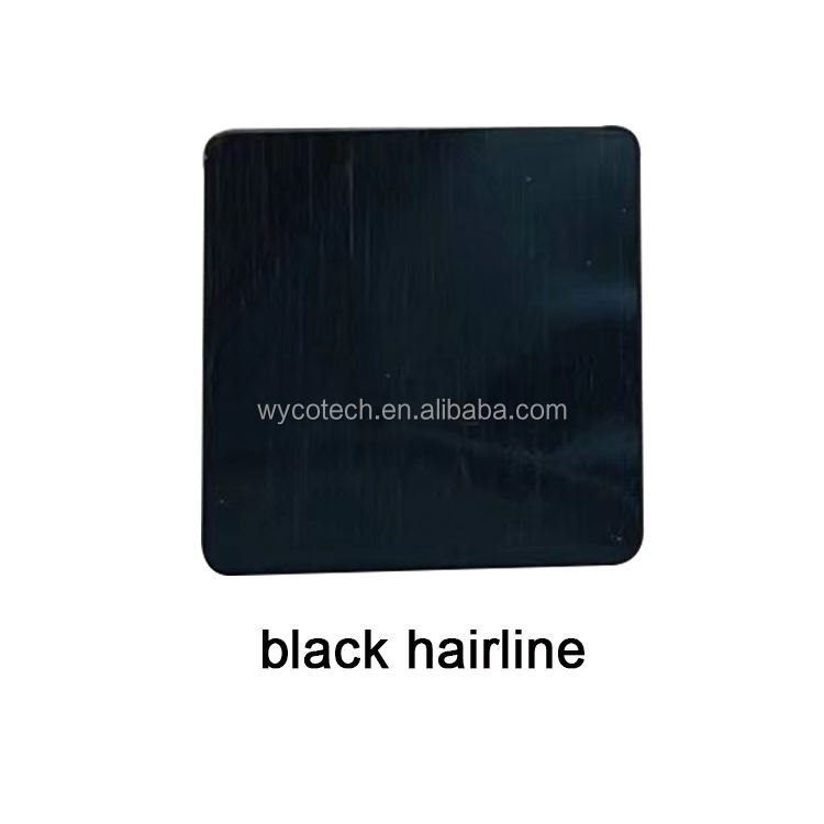 Ligne de cheveux noire