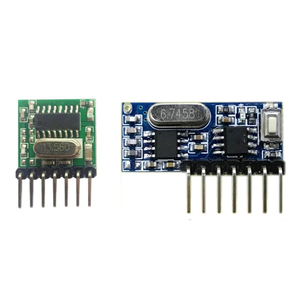 433 MHz Wireless Wide Voltage Coding Transmitter Decodierung empfänger 4-Kanal-Ausgangsmodul Für 433-MHz-Fernbedienungen - Product Image 1