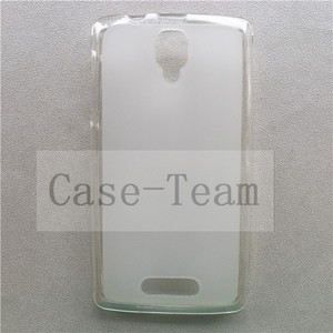 Производитель, оптовая продажа, Матовые чехлы из ТПУ, Мягкая матовая задняя крышка, силиконовый чехол для мобильного телефона для Lenovo A1000, черный - Product Image 1