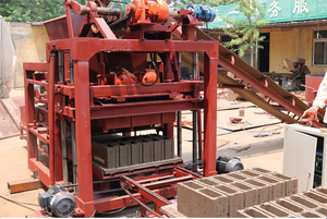 Aiwei QT 4-25 khối bê tông nhỏ Máy thủy lực giá rẻ máy làm gạch máy hướng dẫn sử dụng khối gạch nhà máy bê tông - Product Image 5