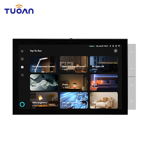 2025 New Arabic Language Smart <strong>Home</strong> Switch Control Panel <strong>Home</strong> Automation Screen <strong>Built</strong>-<strong>in</strong> Alexa Voice Building <strong>Intercom</strong> Panel - Product Image 1