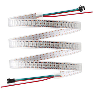 Ws2812b Адресуемая Rgb Светодиодная лента, 5 В, 144 светодиодов/м, черный цвет мечты, 5 м, индивидуально матрица пикселей, программируемая Светодиодная лента 2812b - Product Image 2