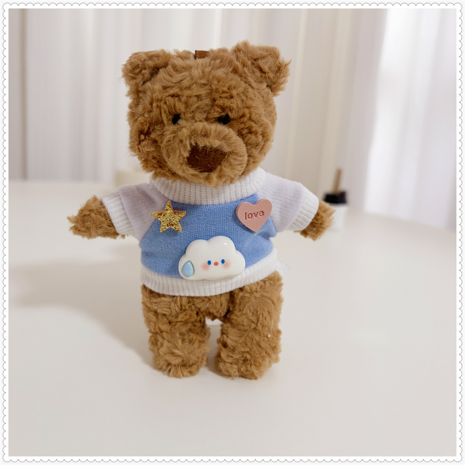 10cm blue shining star sweater-one size fits all