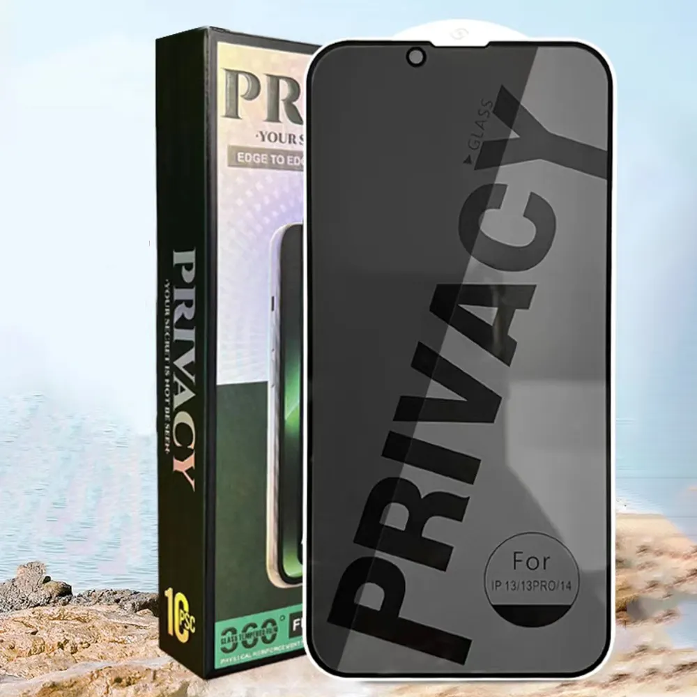 Anti Spy 9H Privacy Phone Tempered Glass Screen Protector Film For IPhone 15 14 Pro Max 15 plus