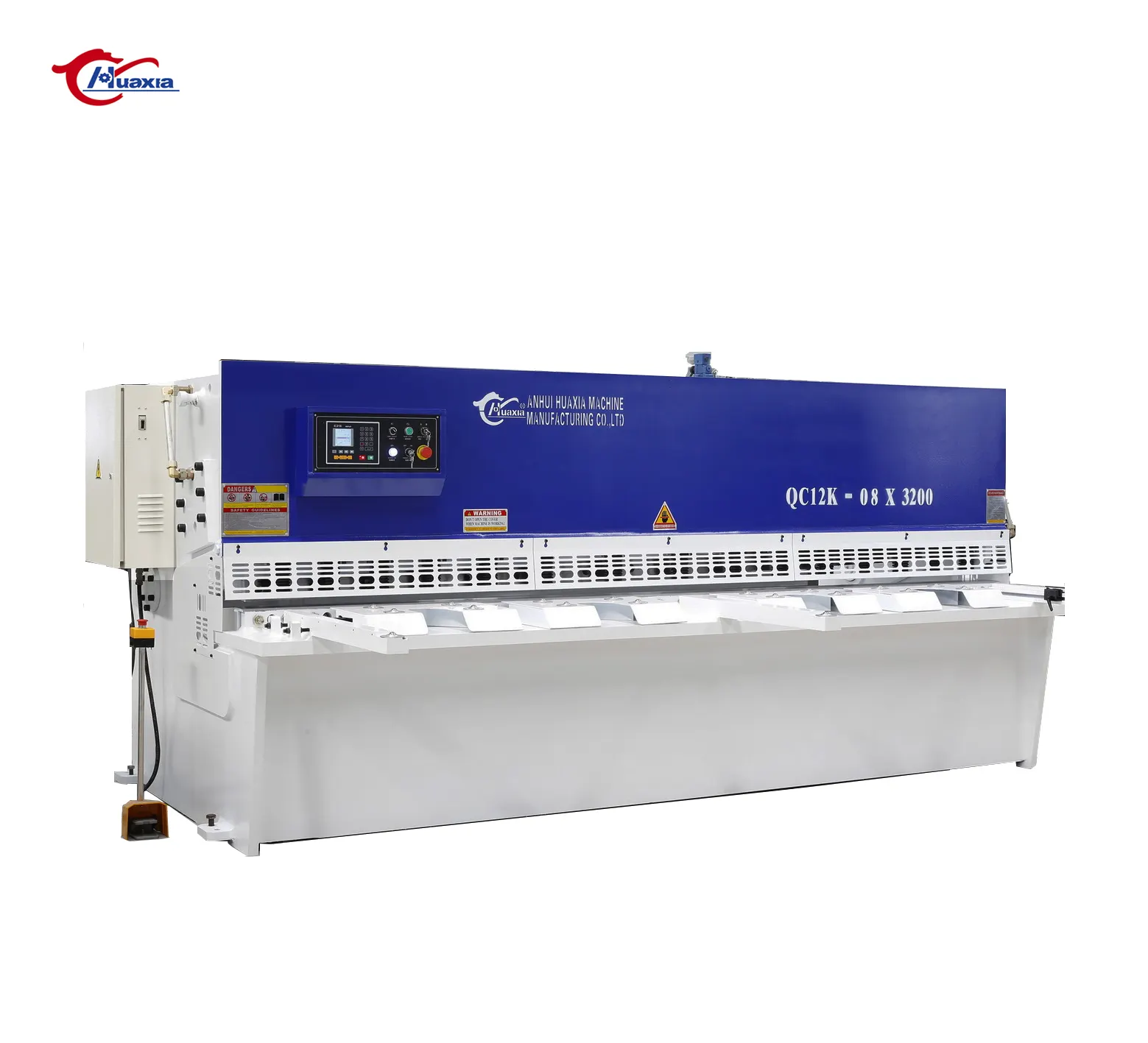 Máquina de corte hidráulica QC11Y Guilhotina CNC com DAC310S