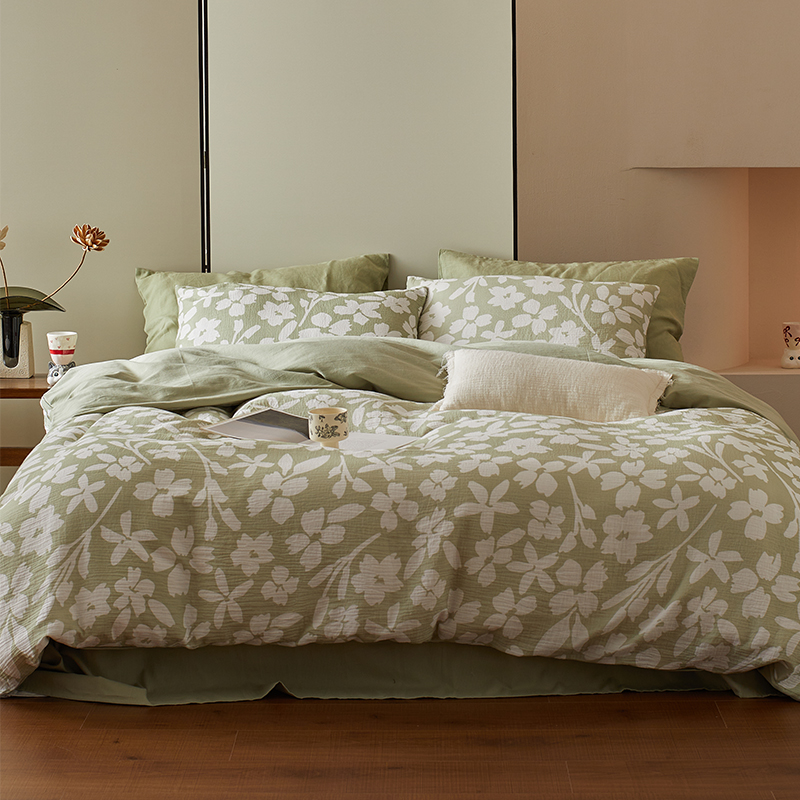 Striped light green