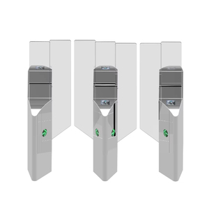 Eissolution EI-PYZ006S Outdoor <strong>Automatic</strong> Sliding Turnstile Security Gate with RFID <strong>Access</strong> <strong>Control</strong> <strong>System</strong> for Entrance - Product Image 1