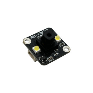 工厂定制1/6.5英寸Coms传感器GC0328C 640*480定焦0.3mp VGA带发光二极管的小型USB摄像头模块 - Product Image 2