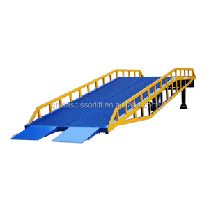 Carga 4t 6t 8T 10t 12t Nivelador de muelle de contenedor móvil hidráulico Rampa de carga de nueva condición para manejo de carga de terminales - Product Image 1