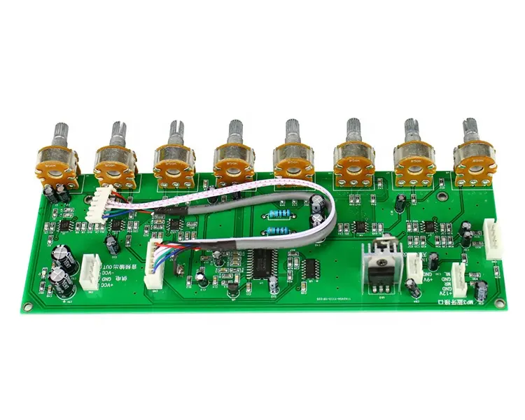 SeekEC Karaoke Reverb preamplificatore Tone Board microfono Bass Treble Preamp MP3 per chitarra che suona l'altoparlante del carrello