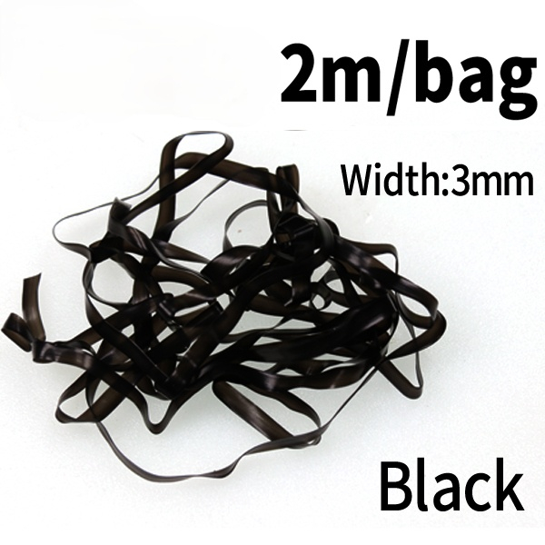 1bag black 3mm