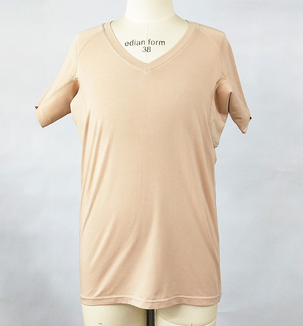 Col en V pour homme - peau