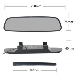 Vision Model 7 Inch LCD Wireless Reverse <strong>Camera</strong> Monitor Waterproof Rearview Backup Display 170 Degree for Cars Analog Signal - Product Image 2