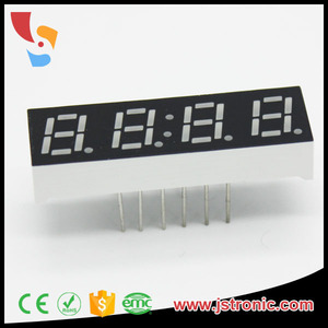 Jstronic Small 0.28&quot; Inch Four Digit <strong>7</strong> <strong>Segment</strong> 4 Digital <strong>Clock</strong> Seven <strong>Segment</strong> Led <strong>Display</strong> Common Anode Cathode - Product Image 3