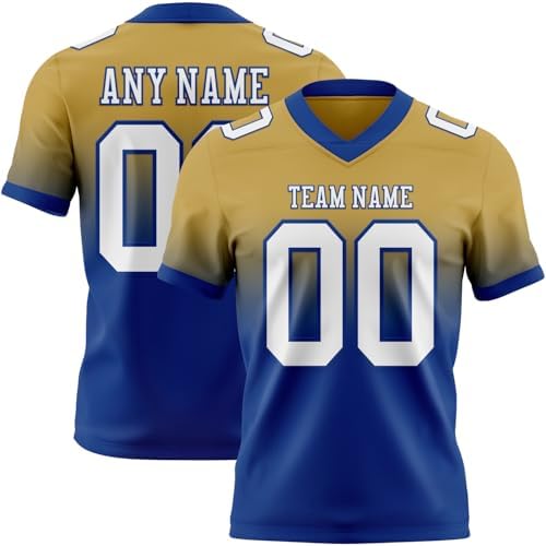 Fadegold and Royal Bluewhite