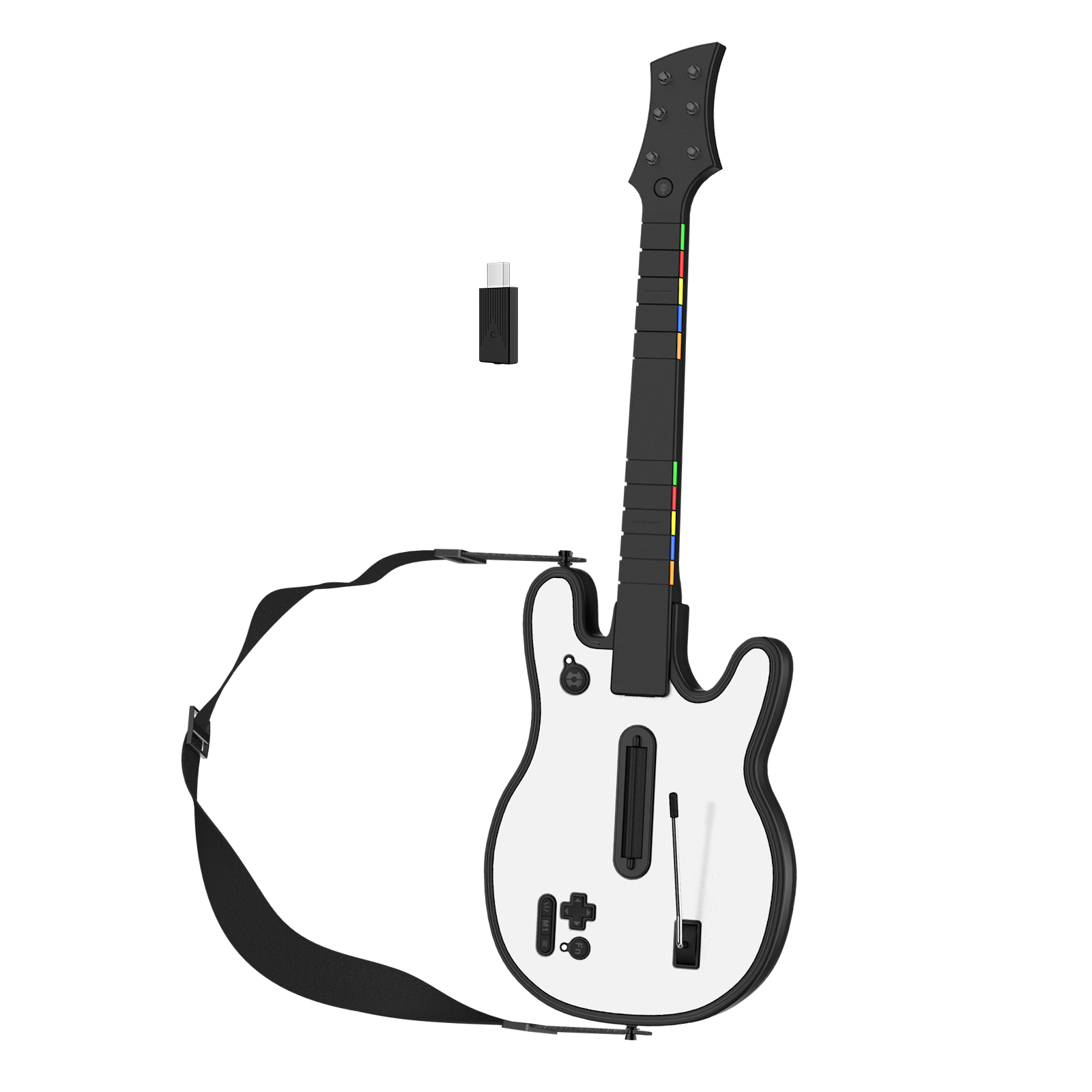 Moonlit White Black