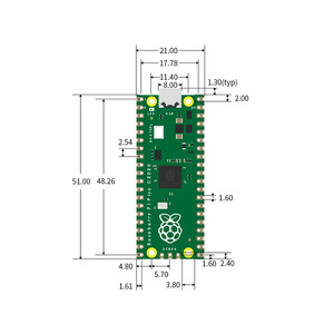 Raspberry Pi Pico Entwicklungs platinen modul Pico Raspberry Auf Lager