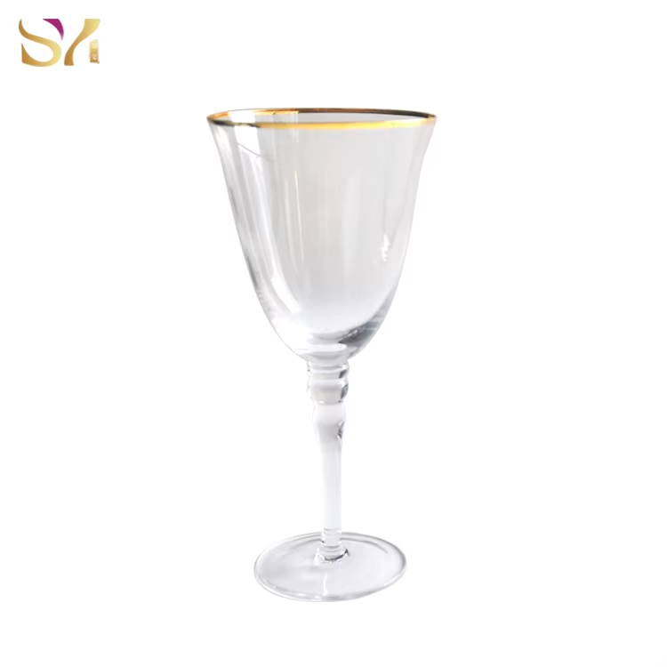 White wine glasses