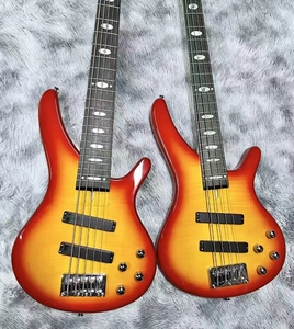 Dụng cụ có dây vỏ cứng trường hợp đối với hai điện Bass Guitar Basswood cơ thể điện uống điện Bass Guitar - Product Image 2