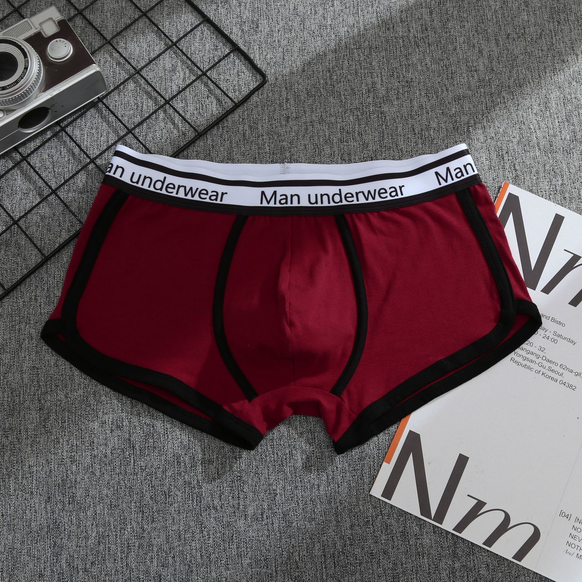 Dark red