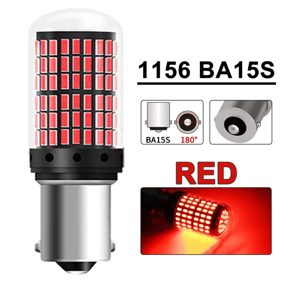 1156/BA15S/P21W, rosso