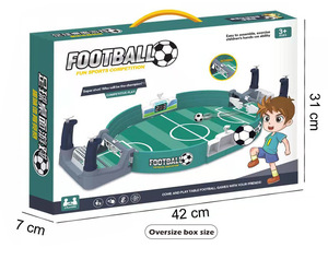 サッカーをするための2つのボールが付いているテーブル楽しいスポーツインタラクティブおもちゃサッカーテーブルをするための親子教育ダブルゲーム - Product Image 6