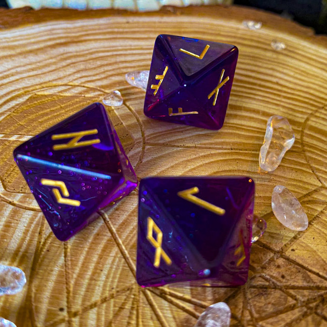 Starry sky purple