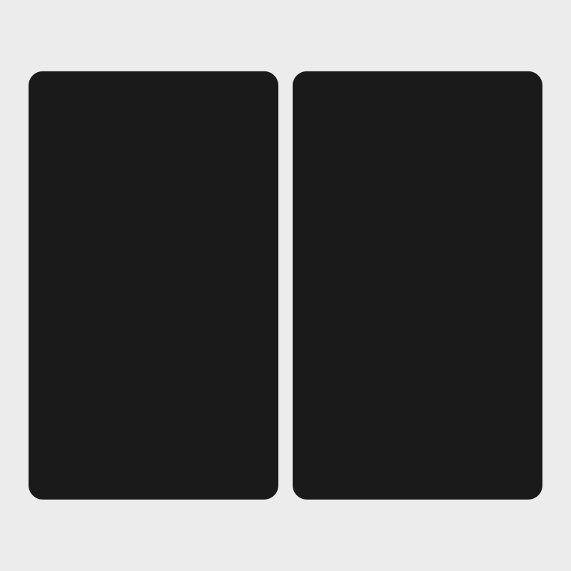 Square 120*65mm Black