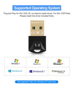 Data Transmission USB Bluetooth 5.0 DongleためComputer Bluetooth Headset/Mouse/Keyboard/Speaker - Product Image 5
