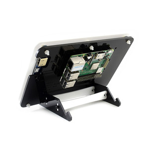 Raspberry PI 4 Typ B Display 7 "Touchscreen-IPS-Bildschirm mit Schwarzweiß abdeckung - Product Image 2