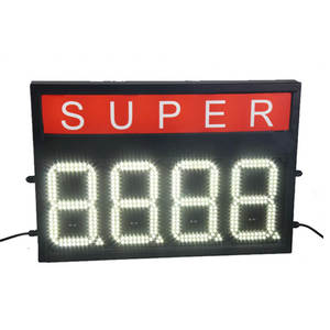 บอร์ดแสดงผลตัวเลข LED ดิจิตอลควบคุมระยะไกลสีเขียว888.8 8นิ้ว - Product Image 2