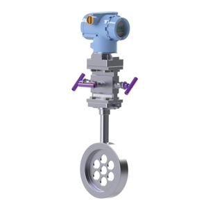 Factory High Accuracy Water Liquid Steam Compact Tubular Welded Flange Butt Clamp Integrated Type Flow Meter Balanced <strong>Flowmeter</strong> - Product Image 1