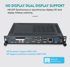 Piesia Intel 12. Generation Core I3 I5 I7 Embedded Ops Computer I5-12450H DDR5 MiniDP/Typ C Interaktives Gerät 4K OPS Mini PC - Product Image 6