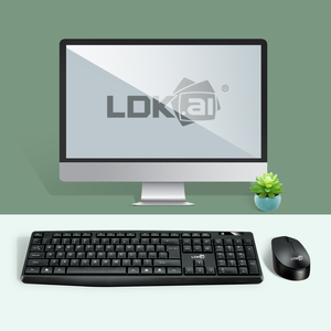 Conjunto de teclado y ratón inalámbricos para ordenador portátil, combinación de teclado y ratón a prueba de agua para oficina, D RG-70, 2,4G - Product Image 5