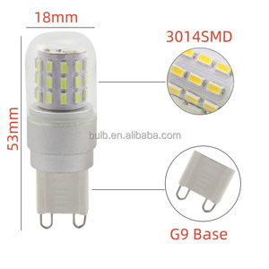 หลอดไฟ LED G9 3014 G9 12V 24V 110V หลอดไฟ LED 3 W สำหรับเปลี่ยนหลอดฮาโลเจน30 W ไม่มีการสั่นไหว - Product Image 3