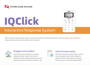 Интерактивная система реагирования IQClick, Цифровая ручная машина для голосования, инструмент для обучения студентам - Product Image 4