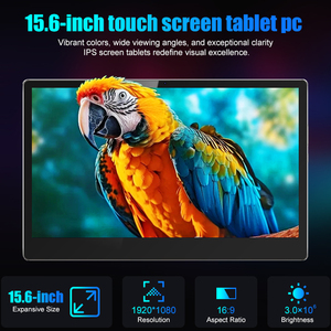 Nueva tableta Android de 15,6 pulgadas con pantalla táctil IPS Android 13 Tablet PC DC USB Tipo-C Agujeros de montaje en pared de pulgadas Capacidad de memoria de 4GB - Product Image 3