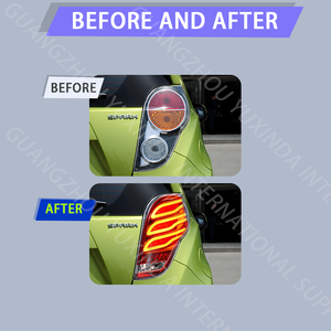 ไฟท้ายรถดัดแปลงสำหรับ Chevrolet Spark 2010-2017ไฟท้าย LED DRL สัญญาณเบรกแบบไดนามิก - Product Image 4