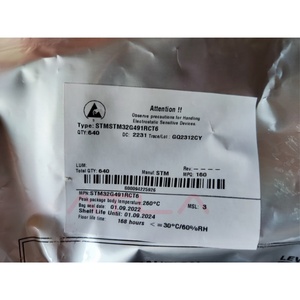STM32G491RCT6 STM32G49 ST 32BIT Microcontroller &amp; Processor IC Chip with 256KB FLASH 64LQFP Electronic Components <strong>FPGA</strong> - Product Image 1
