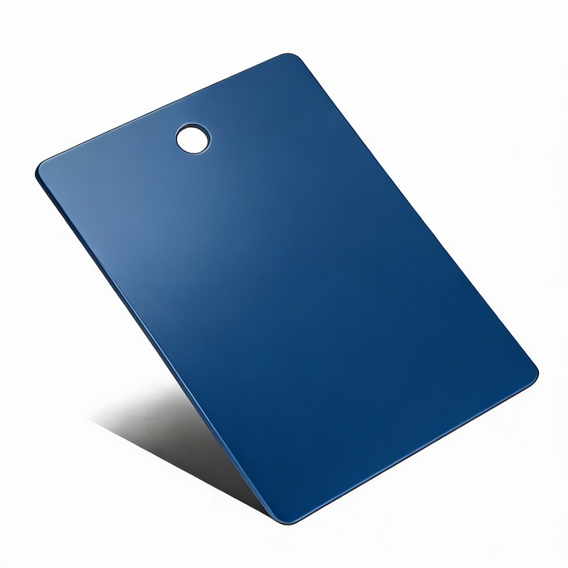 Acero Inoxidable Azul Mate