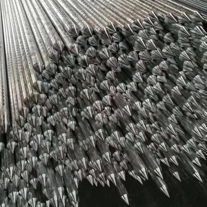 High Voltage and High Performance Hot Dip Galvanized Grounding Rod for Engineering Construction Grounding <strong>System</strong> - Product Image 2