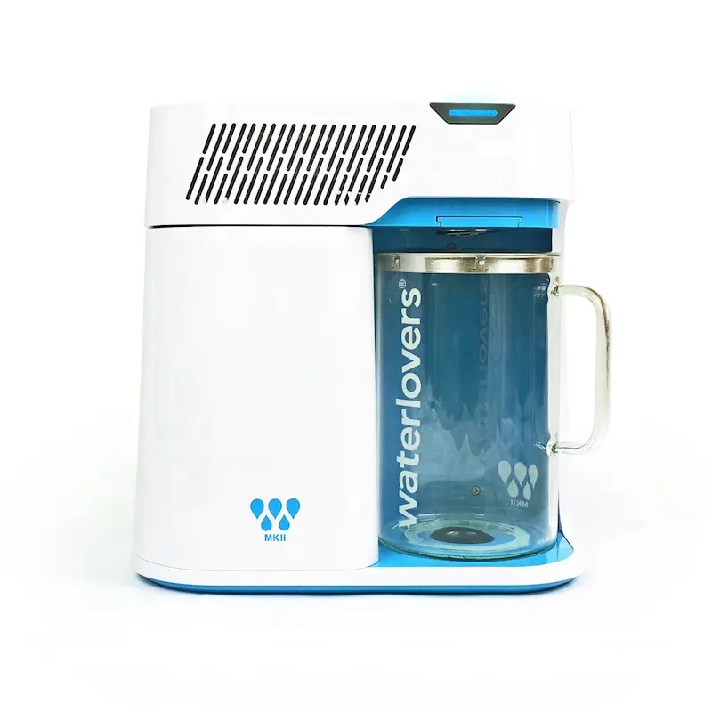 Waterlovers 7 étapes condenseur d'eau distillée en acier inoxydable petit distillateur d'eau domestique bon marché