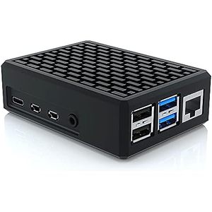 Изготовленный на заказ OEM ODM Raspberry Pi 4 Модель B Raspberry Pi 4B Корпус Корпуса Pi 4 с вентилятором радиатора