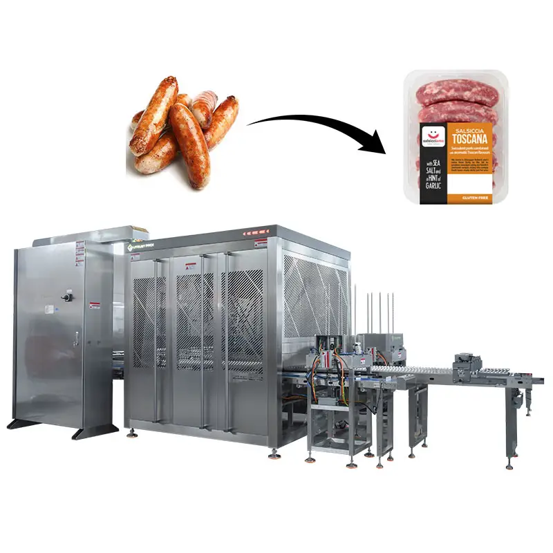 肉食品包装用の高品質パレタイジングデルタロボットのピックアンドプレースデルタロボット