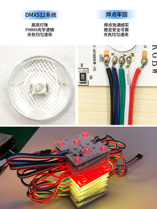 Alto lumen 220V 110V Ad Alta potenza pannocchia indirizzabile SMD ha condotto il modulo RGB HA CONDOTTO il modulo Luce con telecomando - Product Image 3