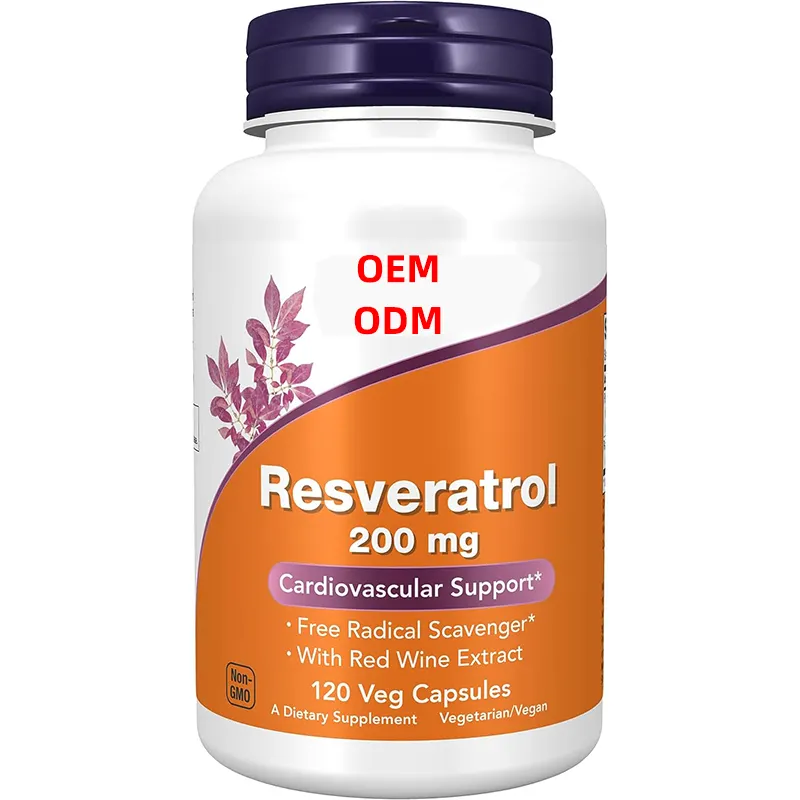 Integratori sanitari resveratrolo naturale 200 mg con estratto di vino rosso 120 capsule Veg