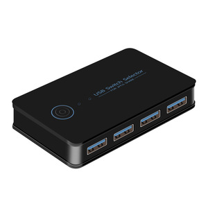 USB 3.0 KVM切换器2-电脑共享4个USB 3.0端口切换器选择器，用于电脑笔记本电脑键盘鼠标打印机音频视频附件 - Product Image 2