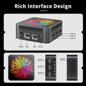 J4105/J4125/J6413/N100 Embedded Pcs <strong>Linux</strong>/Window Dual-network Port or 4-network Port Fanless Industrial <strong>Computer</strong> Mini Box Pc - Product Image 5