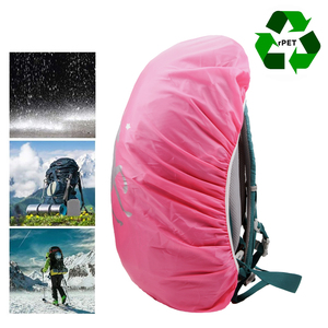 Multi-colors Rainproof Hiking Bag <strong>Cover</strong> RPET Waterproof School Backpack <strong>Rain</strong> <strong>Cover</strong> with Reflective Logo - Product Image 5