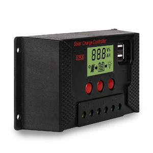 Regolatore di Carica solare 10A 20A 30A Auto PWM 5V di Uscita del Pannello Solare Della Batteria Regolatore Regolatore Con Dual USB LCD display - Product Image 4